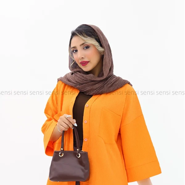 شومیز اطلس یقه vکد1004056