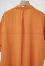شومیز اطلس یقه انگلیسی کد1004093