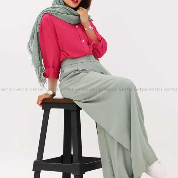 شومیز بابوس رنگی کد1004099
