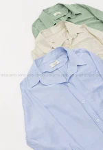 شومیز بابوس رنگی کد1004099
