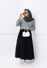 شومیز راه راه لینن