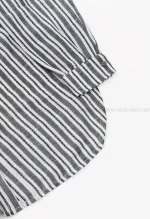 شومیز راه راه لینن