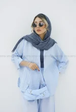 شومیز راه راه پری کد1004119