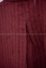 شومیز پری راه راه ابریشم کد1004046