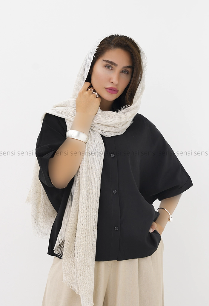 شومیز کراپ سیلک کد1004095