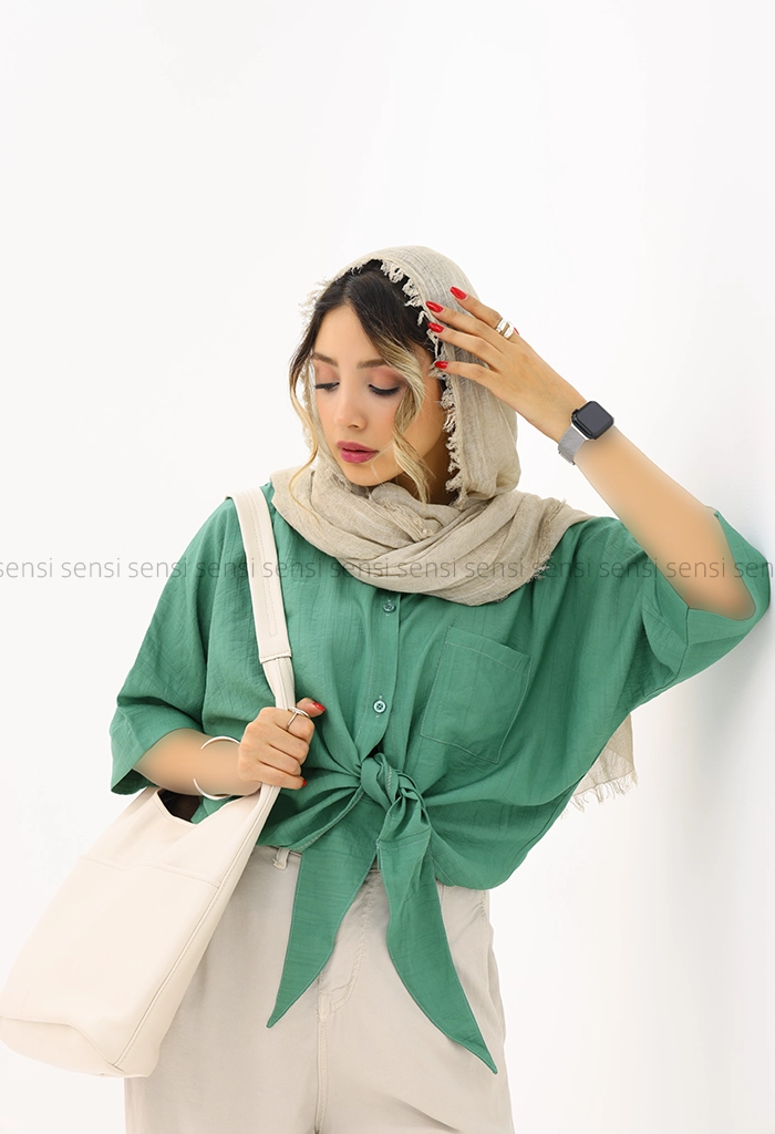 شومیز گره ای nr