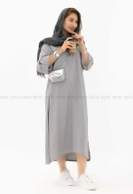 پیراهن کفتان یقه شکاری
