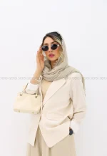 کت لینن تک دکمه کد1004182