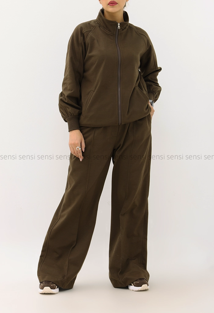 ست سویشرت شلوار داخل کرک کد1004284