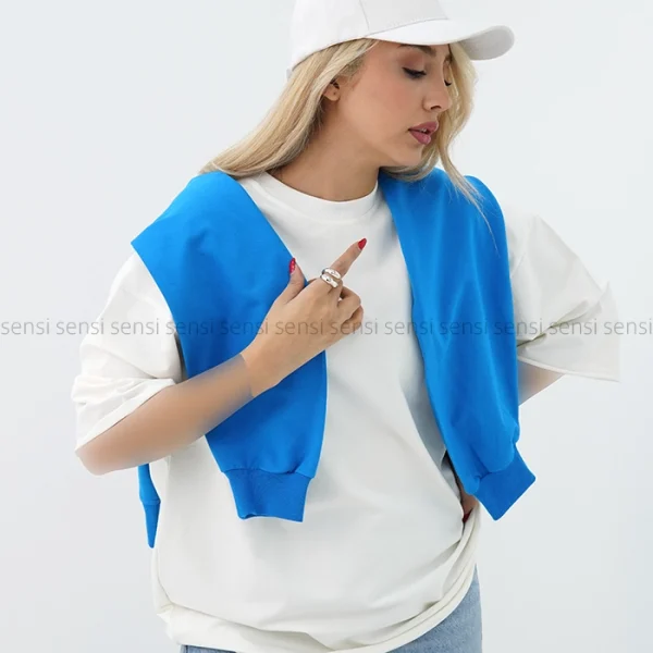 تیشرت لانگ دورس کد1004345