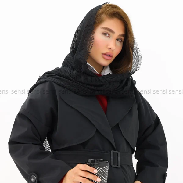 ترنچ کت آستر دارکد1004292