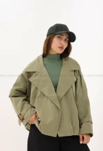 ترنچ کت پایین پیله کد1004367