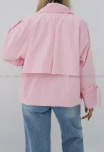 ترنچ کت پایین پیله کد1004367