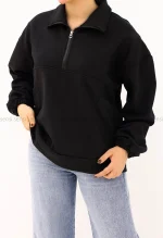 سویشرت نیم زیپ دورس کد1004286