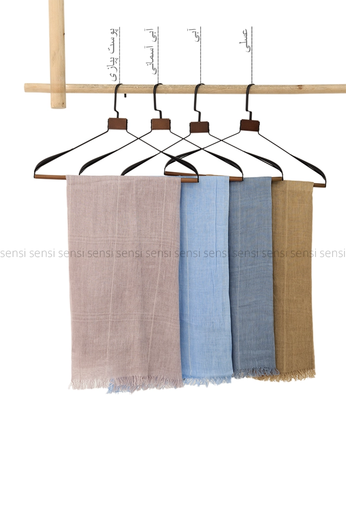 شال نخی خطی کد1004218 (2) شال نخی خطی کد1004218