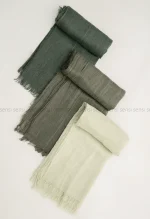 شال نخی خطی کد1004218