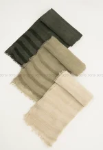 شال نخی لینن کد1004217