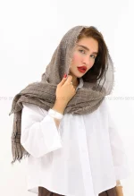 شال نخی لینن کد1004220
