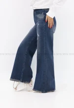 شلوار جین فول بگ کد1004204