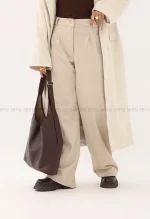 شلوار پشمی لامر کد1004360