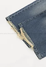 شلوارک جین واید فول بگ کد1004238