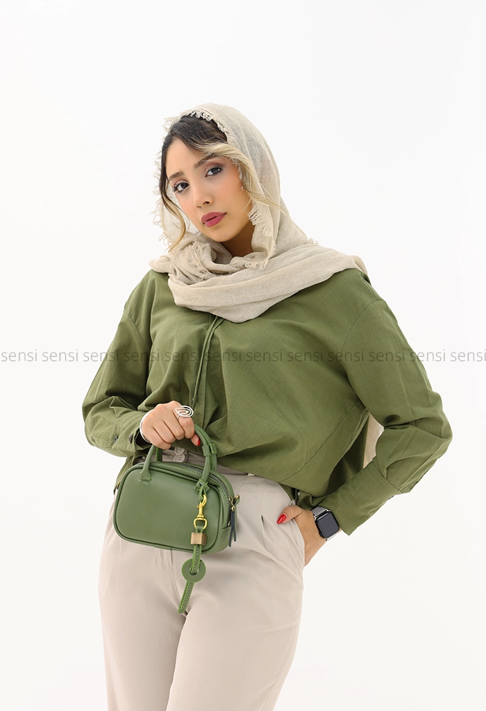 شومیز اسلپ جلو گره