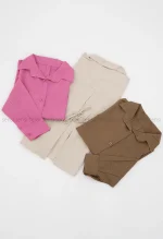 شومیز پشت بندی