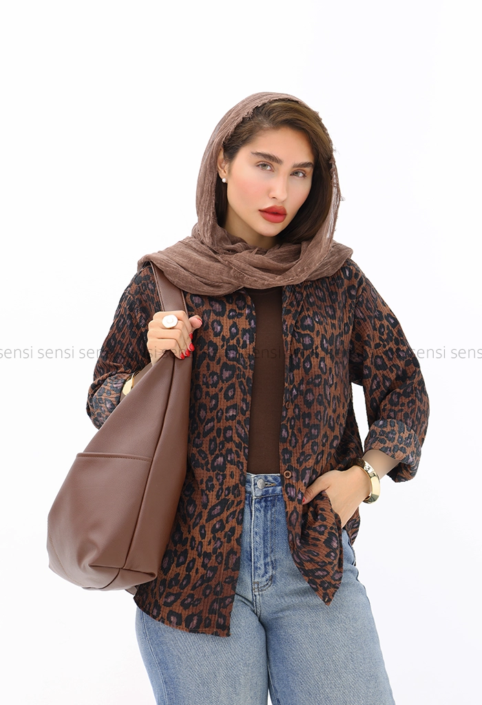 شومیز پلنگی کاملت کد1004207