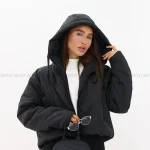 کاپشن کوتاه کتانtcکد1004273