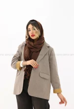 کت نپال آستر دار لینن کد1004297