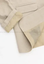 کت نپال آستر دار لینن کد1004297