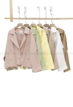 کراپ کت لینن کد1004195