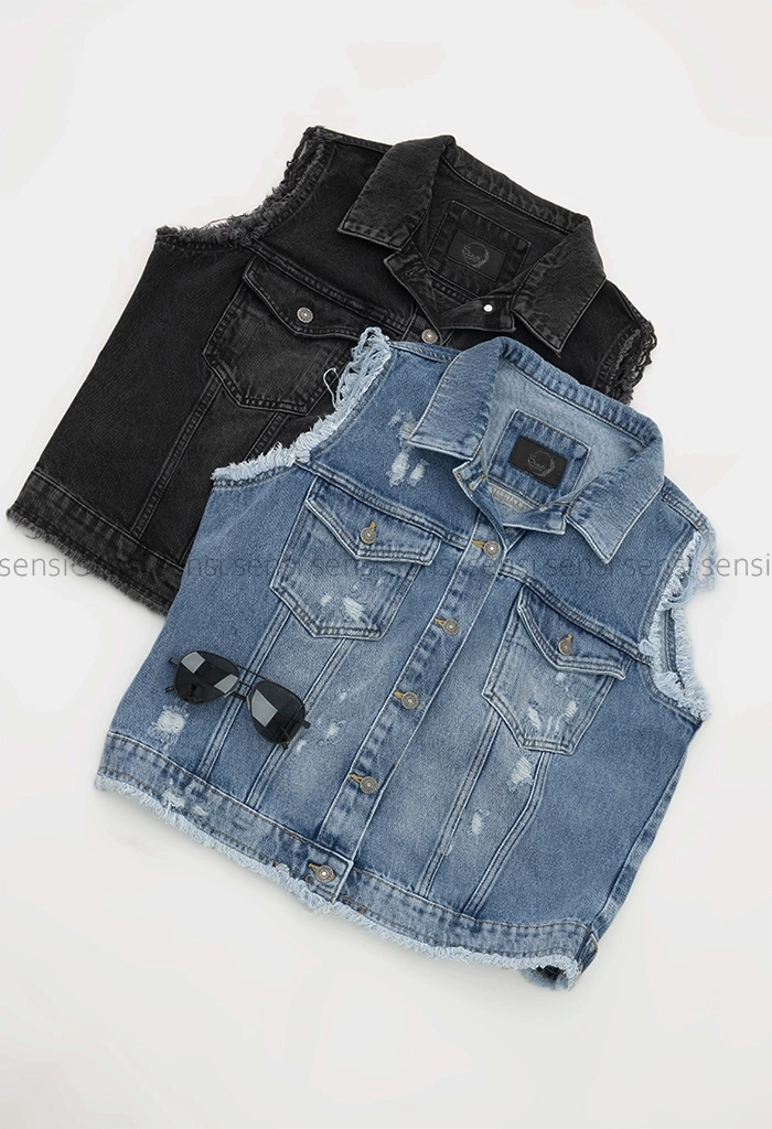 DSC05508 copy وست جین کوتاه کد1004721