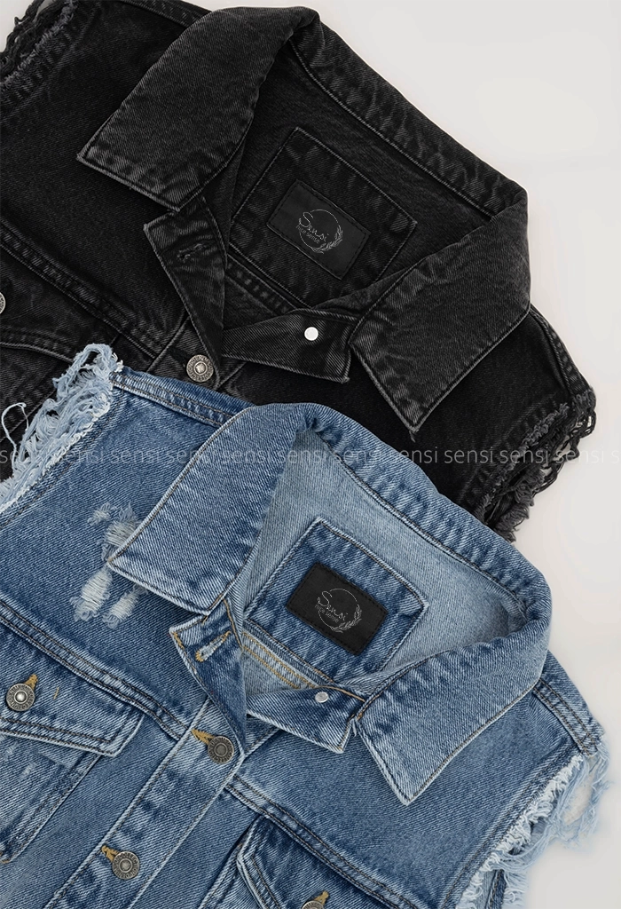 DSC05509 copy وست جین کوتاه کد1004721