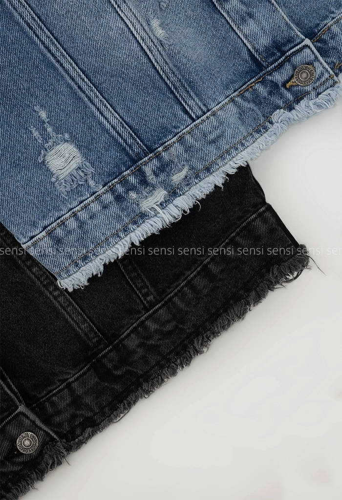 DSC05511 copy وست جین کوتاه کد1004721