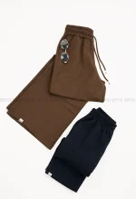 شلوار بگ گلکسی کمر کش کد1004456