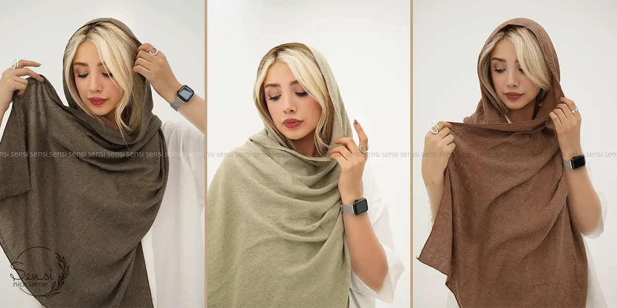 جذاب برای استایل با شال و روسری