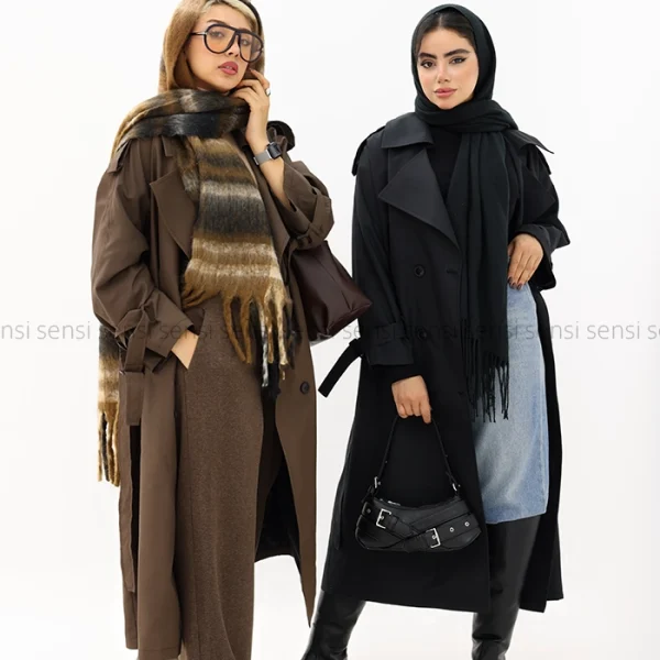 بارانی 6دکمه آستر دار کد1004573