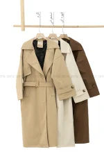 بارانی آستر دارپشت چاک دار@@ کد1004287