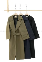 بارانی آستر دارپشت چاک دار@@ کد1004287