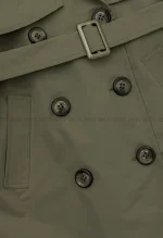 بارانی بلند6دکمه آستر دار @@کد1004760