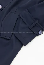 بارانی بلند6دکمه آستر دار@کد1004761