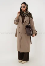 بارانی کتان جودون آستر دار@@کد1004497