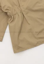 بارانی کمرکش کتان کد1004289