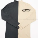 بلوز بافت یقه 3سانت کد1004617