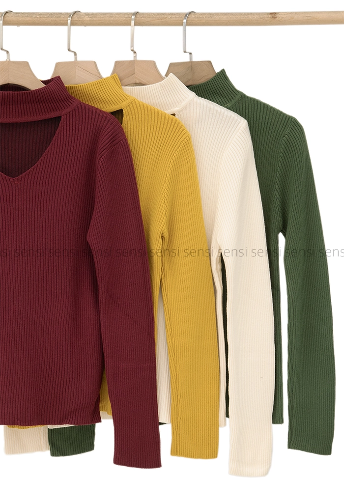 بلوز بافت یقه تور کد1004714 (7) بلوز بافت یقه تور کد1004714