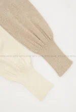 بلوز بافت یقه دکمه نما کد1004717