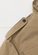 ترنچ کت آستر دارکد1004361