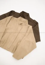 ترنچ کت جیر پیله کد1004519