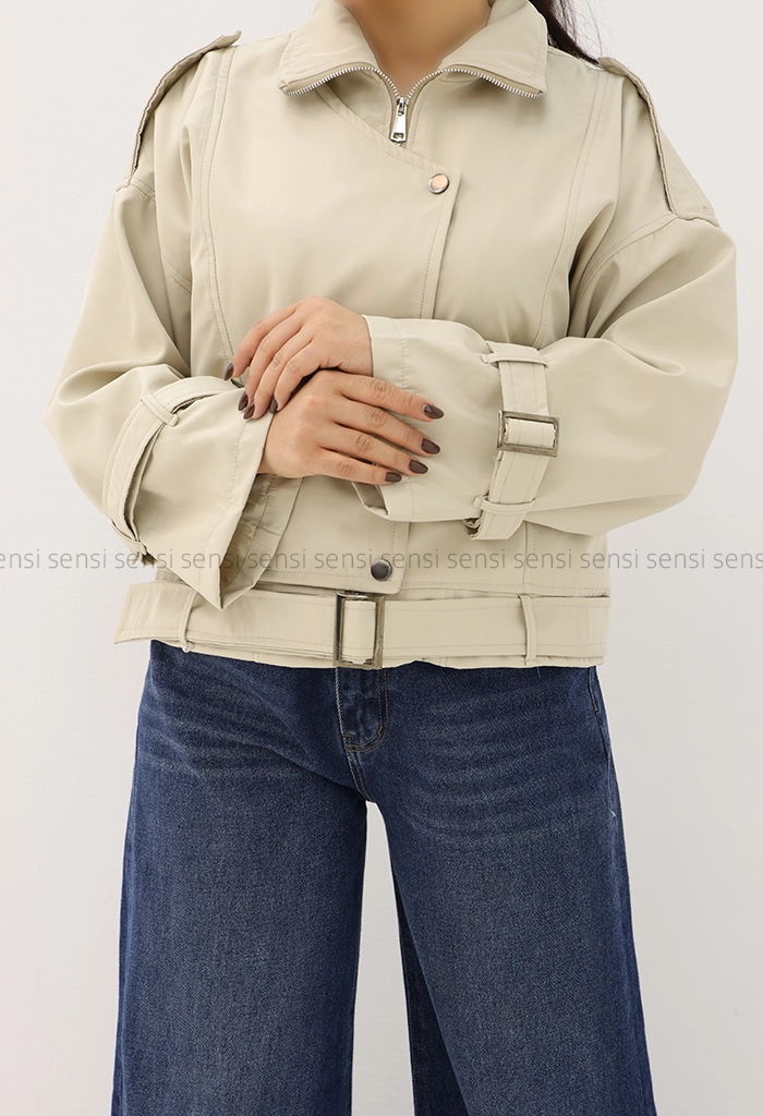 ترنچ کت پایین کمربندی کد1004622 (5) ترنچ کت پایین کمربندی کد1004622